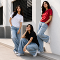 Three Moods. One Perfect Fit – Women’s Cotton Jersey Plain Tee Set