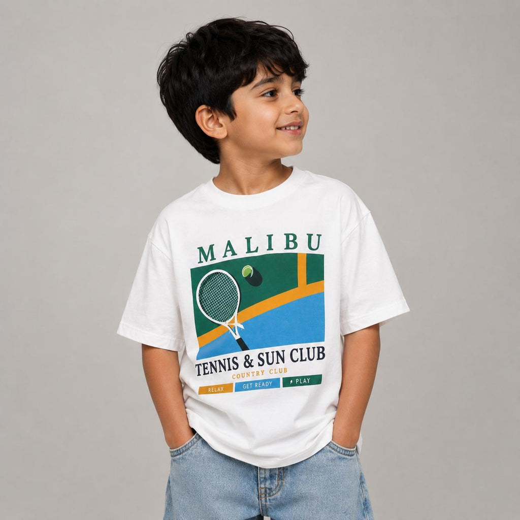 Malibu Tennis Kids Graphic Tee