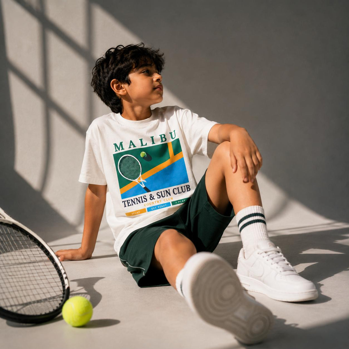 Malibu Tennis Kids Graphic Tee
