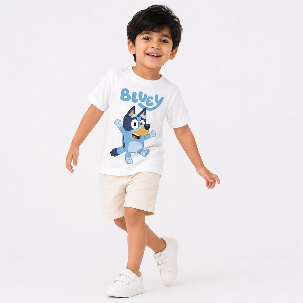Bluey Kids Graphic T-Shirt – Fun, Soft & Adventure-Ready