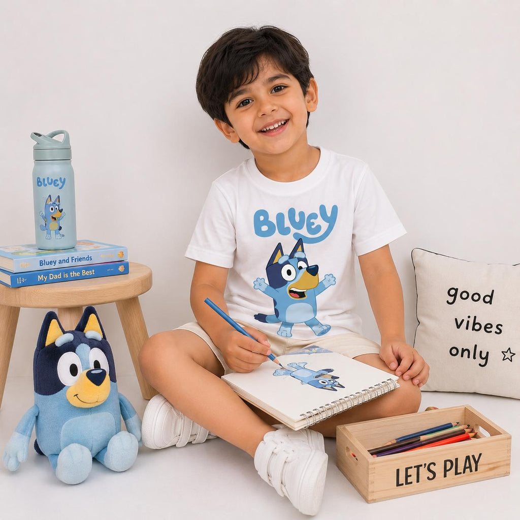 Bluey Kids Graphic T-Shirt – Fun, Soft & Adventure-Ready