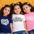 Soft Cotton Jersey Tees for Girls – Set of 3