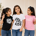 Girls’ Everyday Cotton Jersey T-Shirts (Pack of 3)