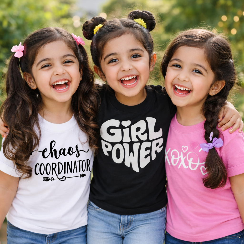 Cute, Comfy & Made for Play – 3 Tee Set