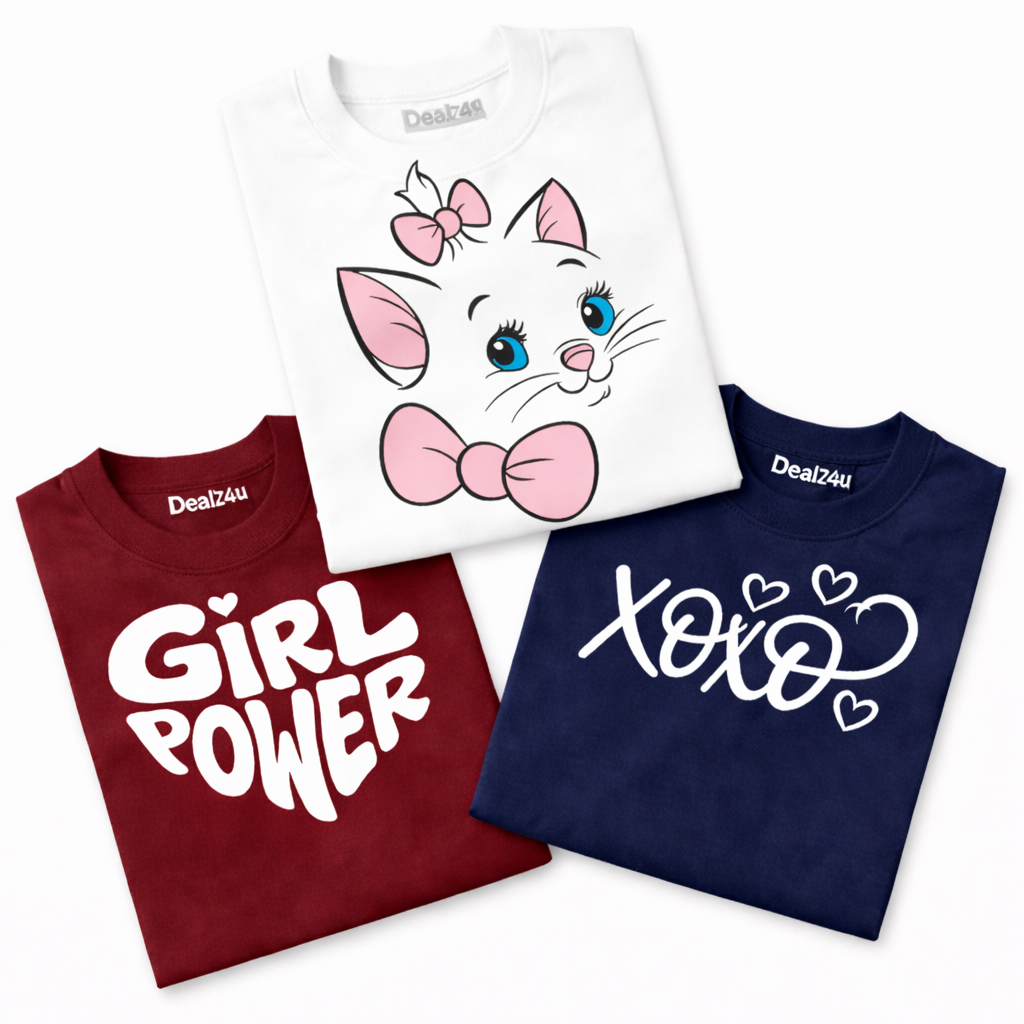 Soft Style Staples – Girls 3-Piece Tee Set