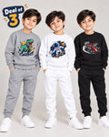 Boys Winter Sweatshirt & Trouser Sets – Pack of 3