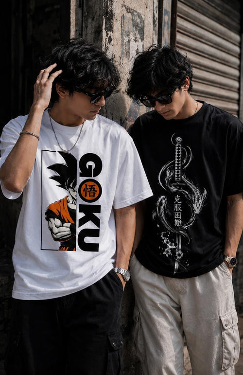 Anime Streetwear Combo Tee Collection