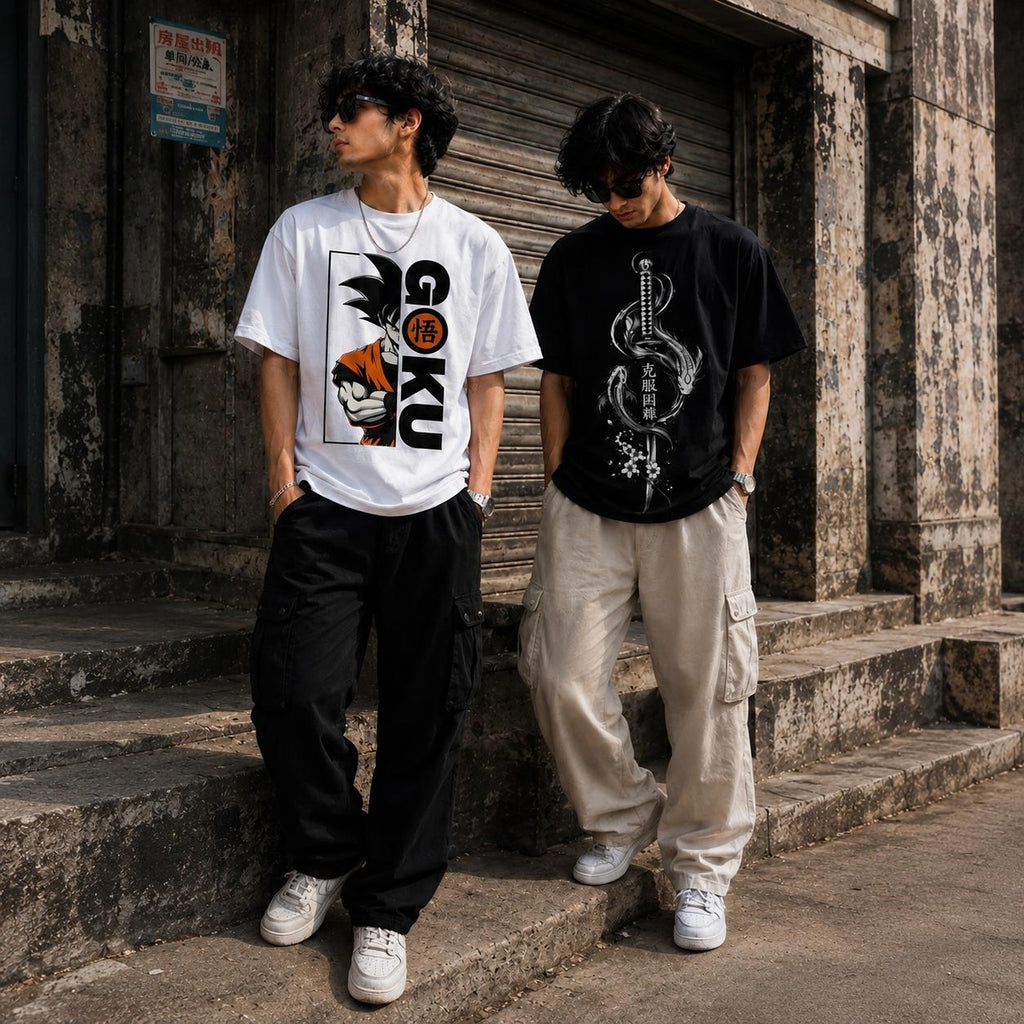 Anime Streetwear Combo Tee Collection