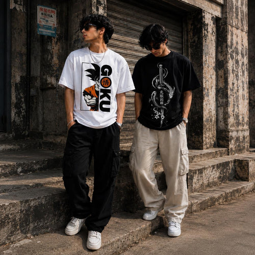 Anime Streetwear Combo Tee Collection