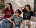 Everyday Quotes, Endless Comfort – Set of 3 Cotton Jersey Women’s Tees