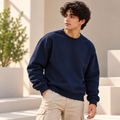 Men’s Essential Navy Blue Sweatshirt