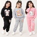 Girls Winter Sweatshirt & Trouser Sets – Pack of 3